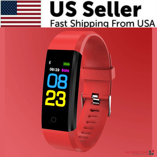 Fitness Smartwatch with Heart Rate Monitor