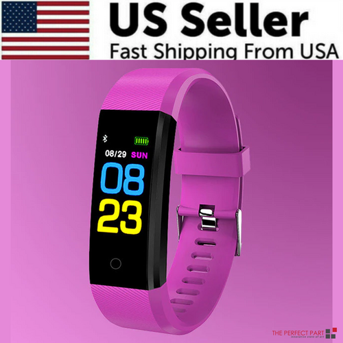 Fitness Smartwatch with Heart Rate Monitor