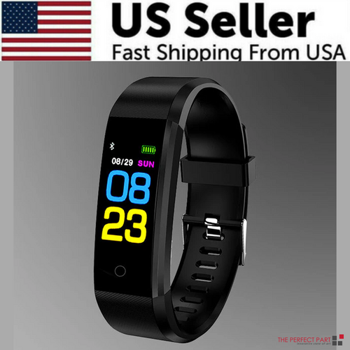 Fitness Smartwatch with Heart Rate Monitor