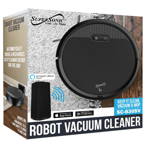 Smart Robot Vacuum with Gyroscope Technology